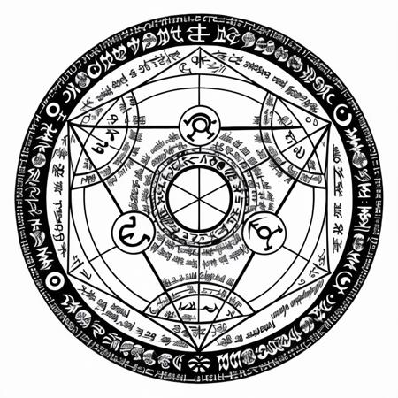 00062-3796506911-nvjobmagiccircle magic summoning circle, a circle with many different symbols in it, including the names of all the zodiac signs.png